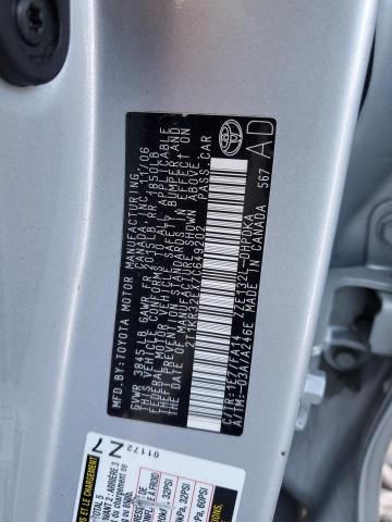 2T1KR32EX7C649202 - 2007 TOYOTA COROLLA MA XR GRAY photo 12