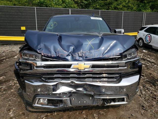 1GCUYGET9MZ227923 - 2021 CHEVROLET SILVERADO2 K1500 LTZ BLUE photo 5