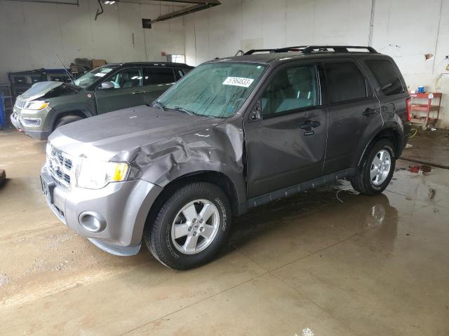 1FMCU9D70CKC30526 - 2012 FORD ESCAPE XLT GRAY photo 1