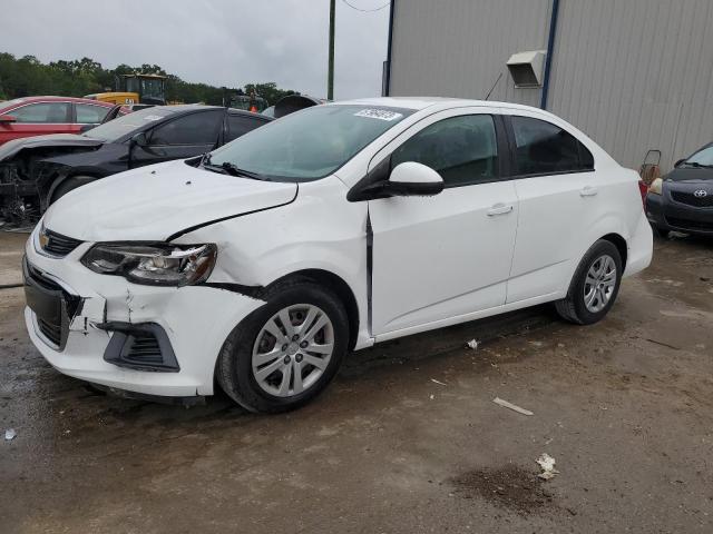 1G1JB5SH9J4107713 - 2018 CHEVROLET SONIC LS WHITE photo 1
