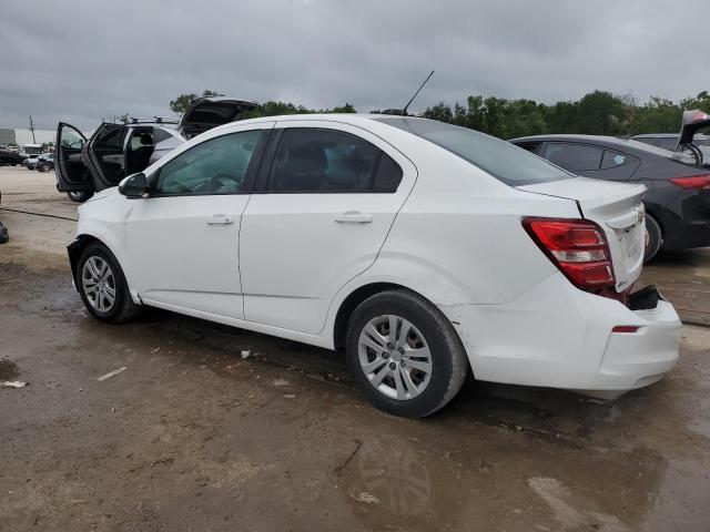 1G1JB5SH9J4107713 - 2018 CHEVROLET SONIC LS WHITE photo 2