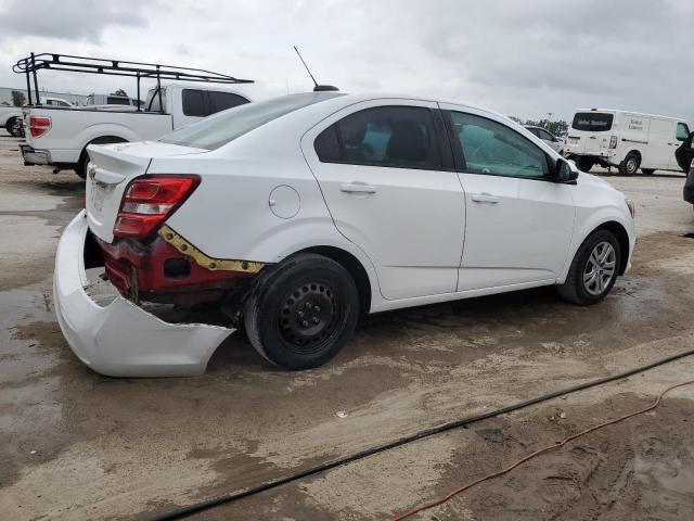1G1JB5SH9J4107713 - 2018 CHEVROLET SONIC LS WHITE photo 3