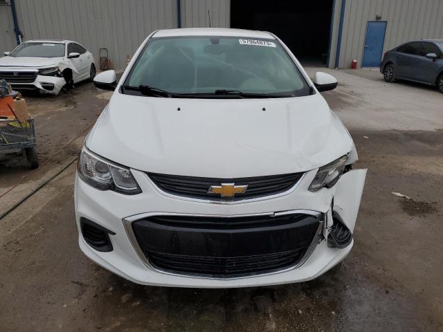 1G1JB5SH9J4107713 - 2018 CHEVROLET SONIC LS WHITE photo 5