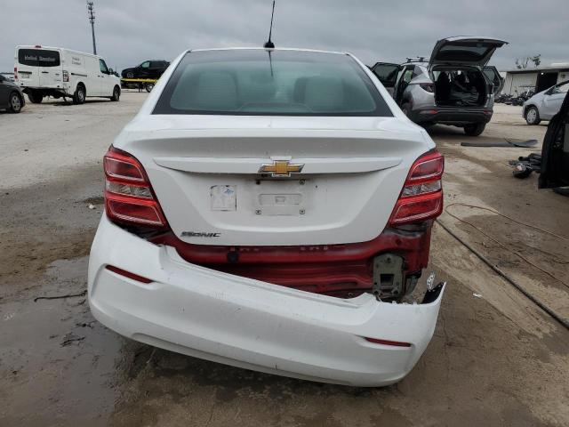 1G1JB5SH9J4107713 - 2018 CHEVROLET SONIC LS WHITE photo 6