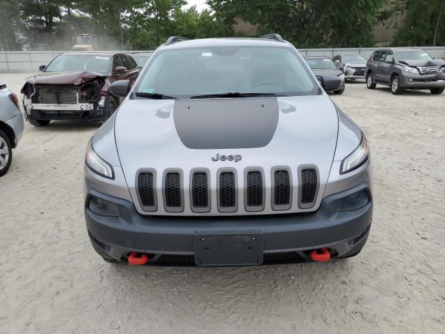 1C4PJMBB2EW159706 - 2014 JEEP CHEROKEE TRAILHAWK ვერცხლისფერი ფოტო 5