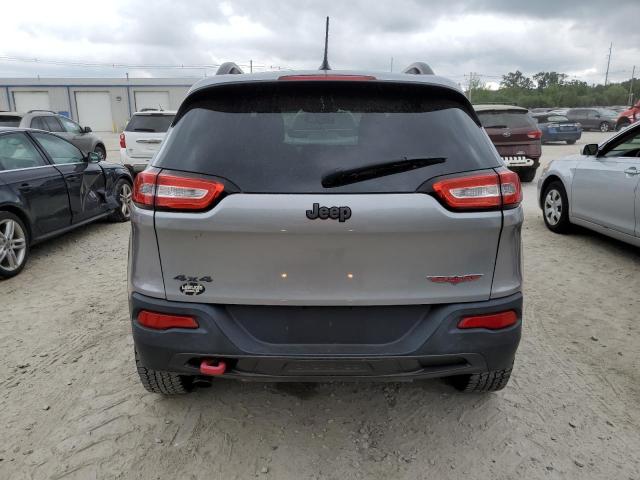 1C4PJMBB2EW159706 - 2014 JEEP CHEROKEE TRAILHAWK ვერცხლისფერი ფოტო 6
