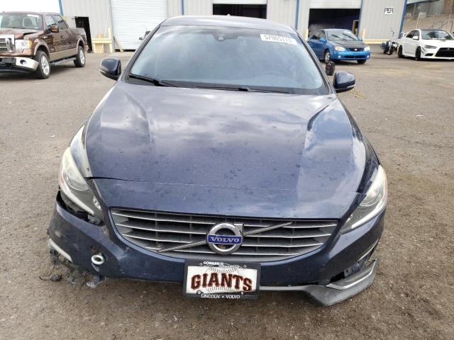 YV140MFJ7F1338565 - 2015 VOLVO S60 BLUE photo 5