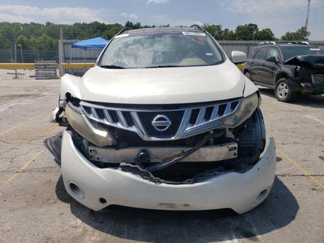 JN8AZ1MWXCW223635 - 2012 NISSAN MURANO S WHITE photo 5