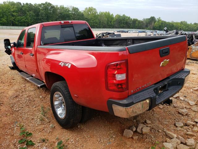 1GC4K0C85DF164599 - 2013 CHEVROLET SILVERADO K3500 LT RED photo 2