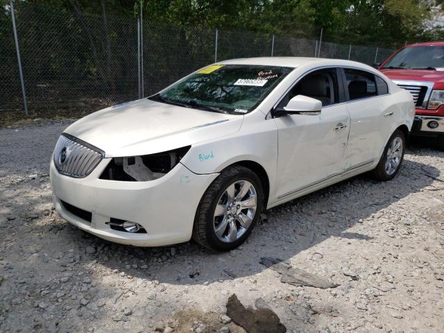 1G4GE5ED3BF154870 - 2011 BUICK LACROSSE CXS WHITE photo 1