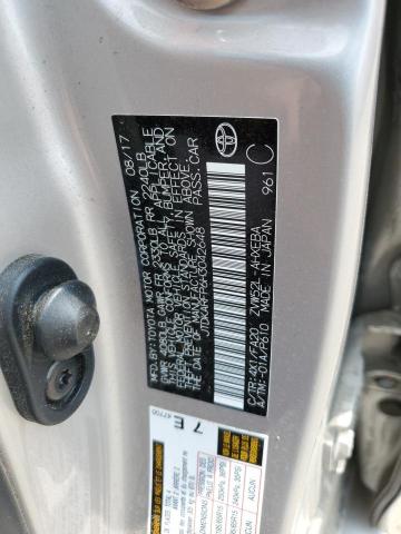 JTDKARFP6H3042648 - 2017 TOYOTA PRIUS PRIM 银色 照片 12