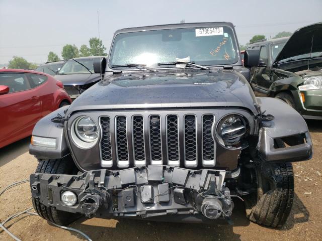 1C4JJXP6XMW848703 - 2021 JEEP WRANGLER U SAHARA 4XE BLACK photo 5