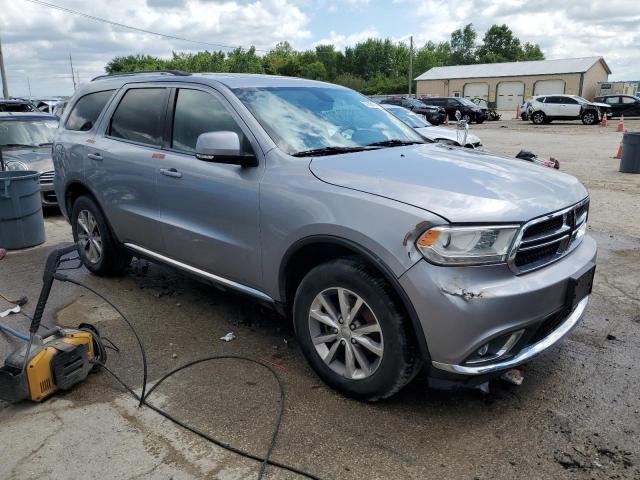 1C4RDJDG2FC789333 - 2015 DODGE DURANGO LIMITED SILVER photo 4