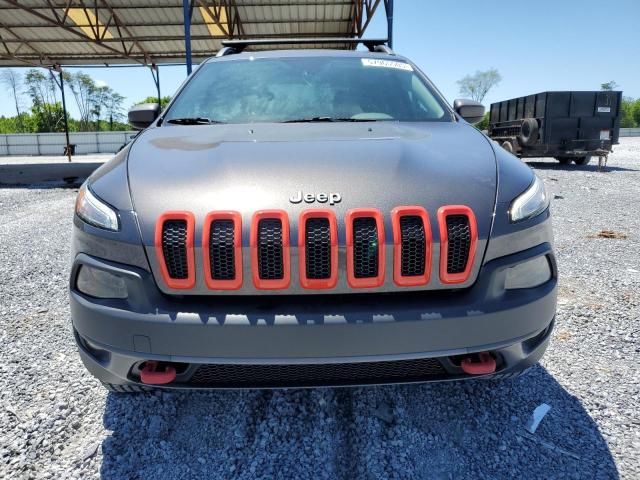 1C4PJMBB4FW594311 - 2015 JEEP CHEROKEE TRAILHAWK CHARCOAL photo 5