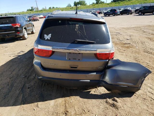 1C4RDHDG7DC613450 - 2013 DODGE DURANGO CREW GRAY photo 6