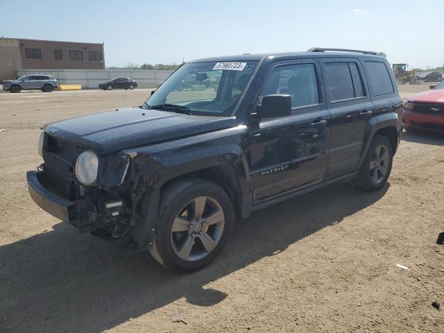 1C4NJPFA7ED890783 - 2014 JEEP PATRIOT LATITUDE BLACK photo 1