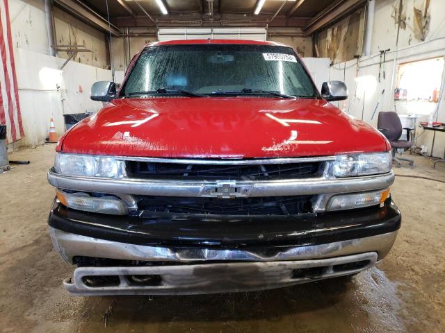 2GCEK19T221248759 - 2002 CHEVROLET 1500 SILVE K1500 RED photo 5