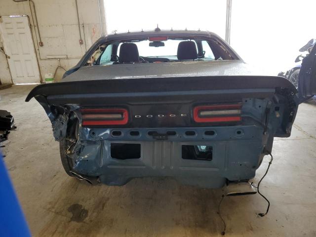 2C3CDZFJ7NH194135 - 2022 DODGE CHALLENGER R/T SCAT PACK BLUE photo 6