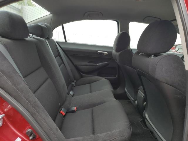 2HGFA1F60BH550419 - 2011 HONDA CIVIC LX-S Կարմիր լուսանկար 10