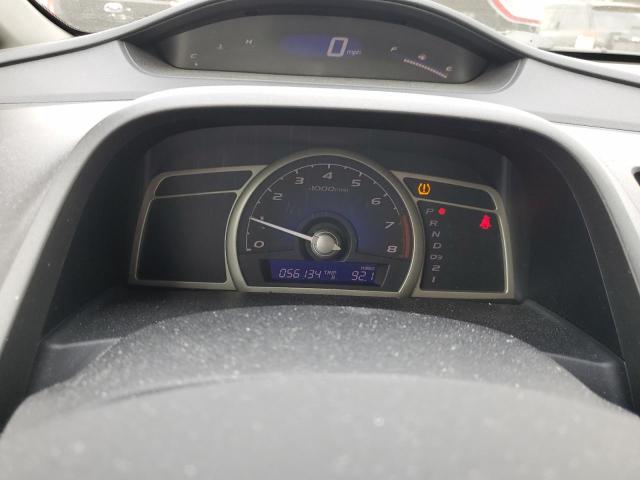 2HGFA1F60BH550419 - 2011 HONDA CIVIC LX-S Կարմիր լուսանկար 9