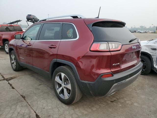 1C4PJMDXXMD139304 - 2021 JEEP CHEROKEE LIMITED RED photo 2