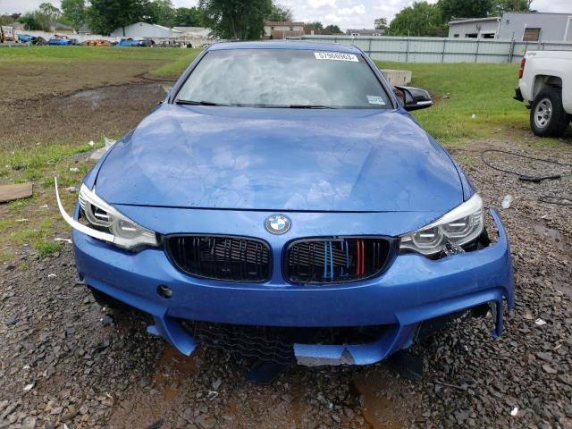 WBA3R5C55FK189245 - 2015 BMW 435 XI BLUE photo 5