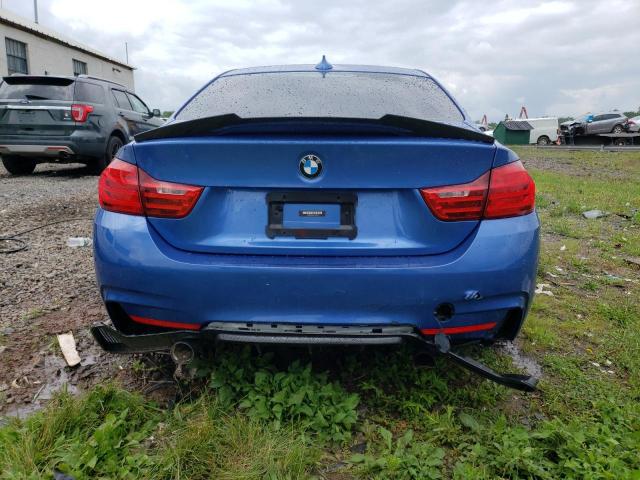 WBA3R5C55FK189245 - 2015 BMW 435 XI BLUE photo 6