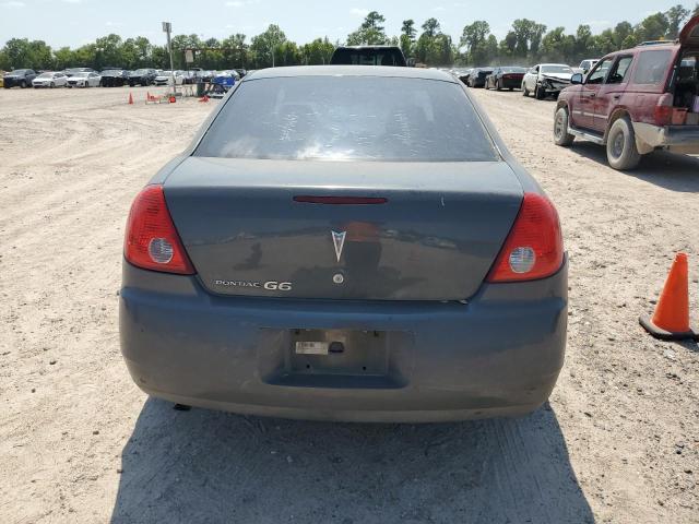 1G2ZF57B684246490 - 2008 PONTIAC G6 VALUE LEADER GRAY photo 6