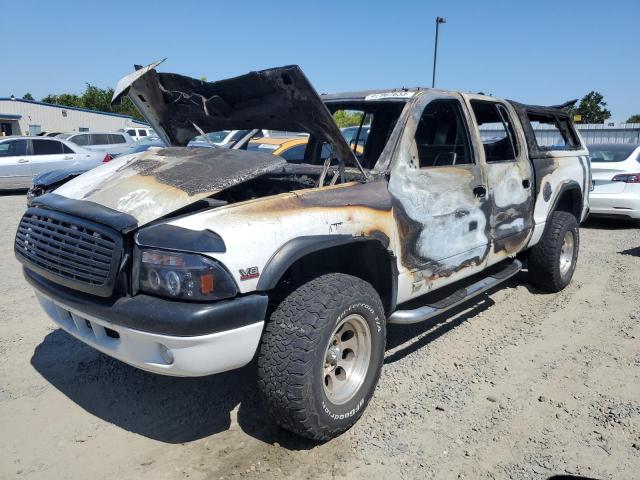 1B7GL2AN1YS677411 - 2000 DODGE DAKOTA QUAD BURN photo 1