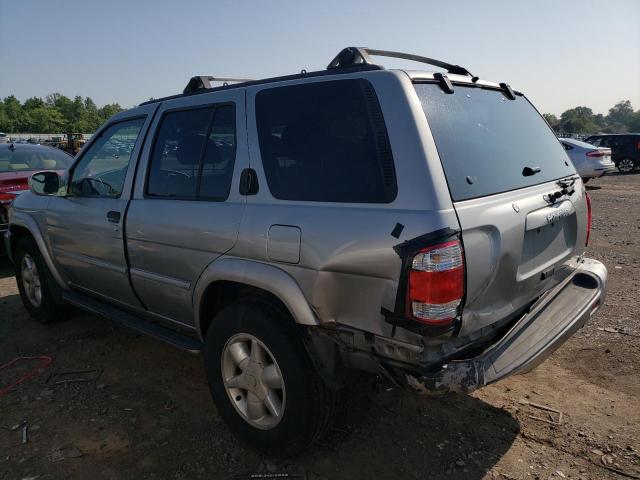 JN8DR07Y91W529825 - 2001 NISSAN PATHFINDER LE SILVER photo 2