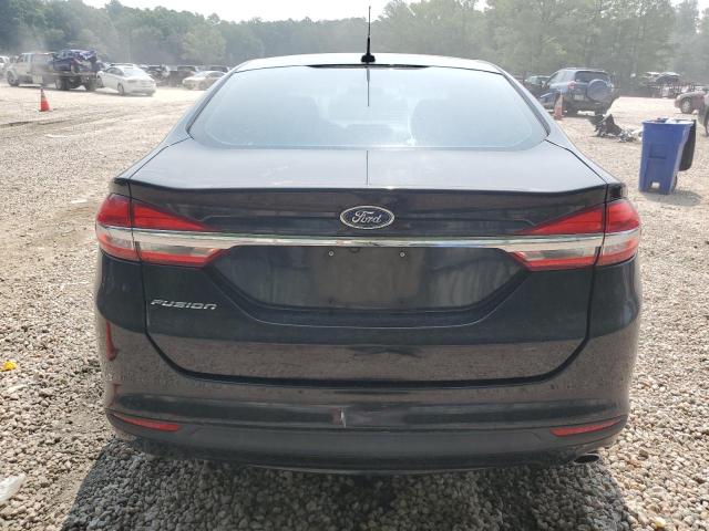 3FA6P0G77HR113860 - 2017 FORD FUSION S BLACK photo 6