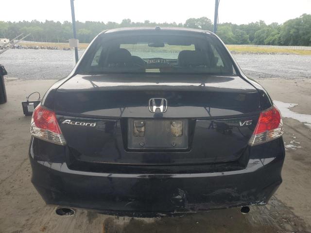 1HGCP36829A024087 - 2009 HONDA ACCORD EXL BLACK photo 6