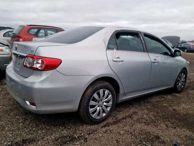 2T1BU4EE4DC125426 - 2013 TOYOTA COROLLA BASE  photo 4