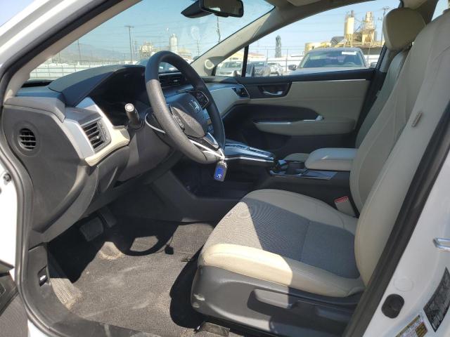 JHMZC5F17LC000428 - 2020 HONDA CLARITY WHITE photo 7