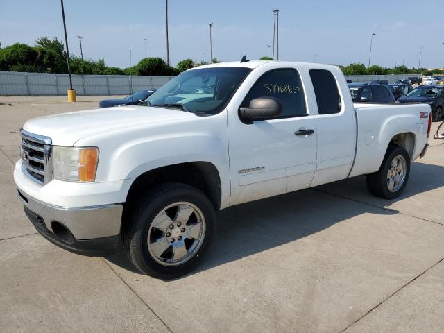 1GTR2VE79CZ252012 - 2012 GMC SIERRA K1500 SLE WHITE photo 1