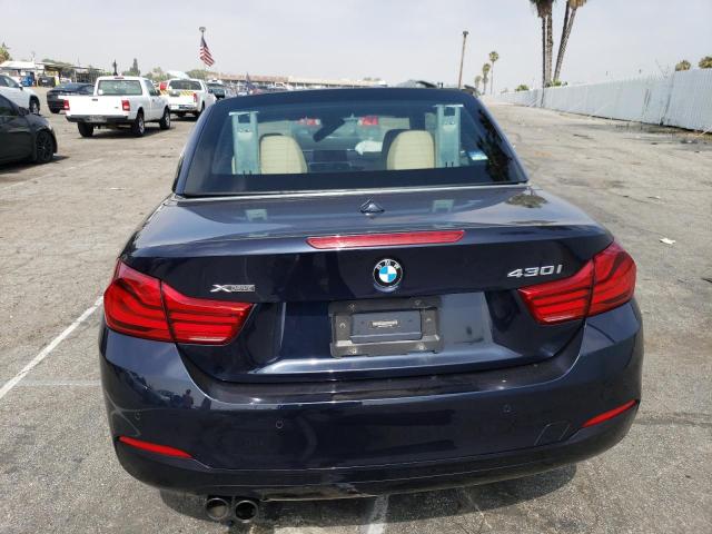 WBA4Z3C52KEF31061 - 2019 BMW 430XI BLUE photo 6