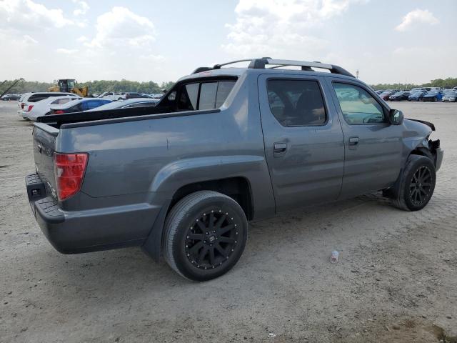 5FPYK1F57AB002134 - 2010 HONDA RIDGELINE RTL GRAY photo 3