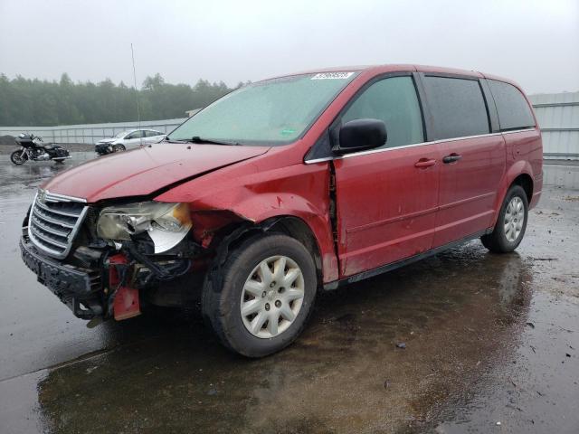 2A4RR4DE3AR215352 - 2010 CHRYSLER TOWN & COU LX RED photo 1