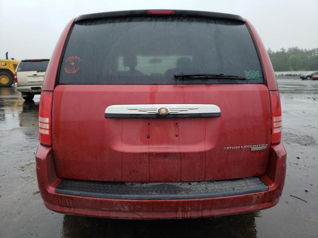 2A4RR4DE3AR215352 - 2010 CHRYSLER TOWN & COU LX RED photo 6