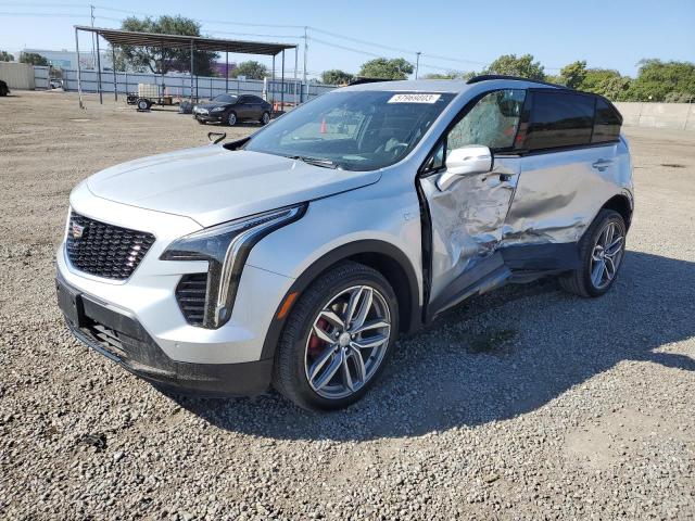 1GYFZER42MF027541 - 2021 CADILLAC XT4 SPORT SILVER photo 1