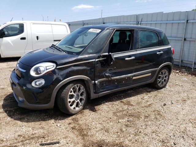 ZFBCFADH2HZ038647 - 2017 FIAT 500L TREKKING BLACK photo 1