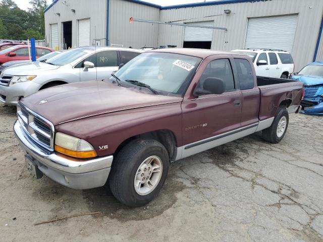 1B7GL22X4YS528054 - 2000 DODGE DAKOTA BURGUNDY photo 1