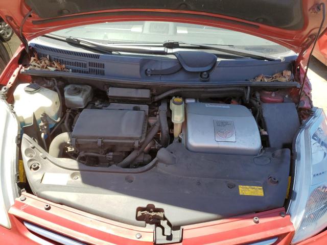 JTDKB20U077663085 - 2007 TOYOTA PRIUS Червоний фото 11