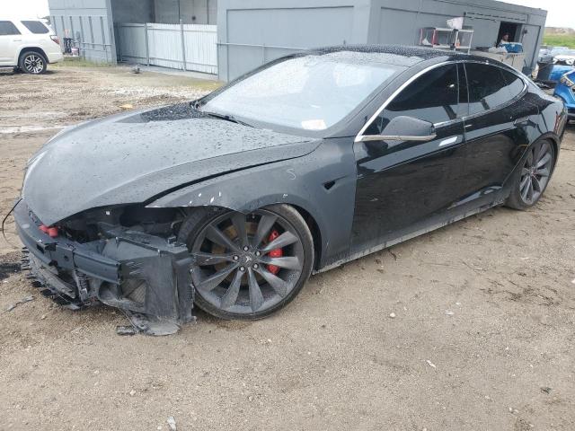 5YJSA1H24EFP65660 - 2014 TESLA MODEL S BLACK photo 1