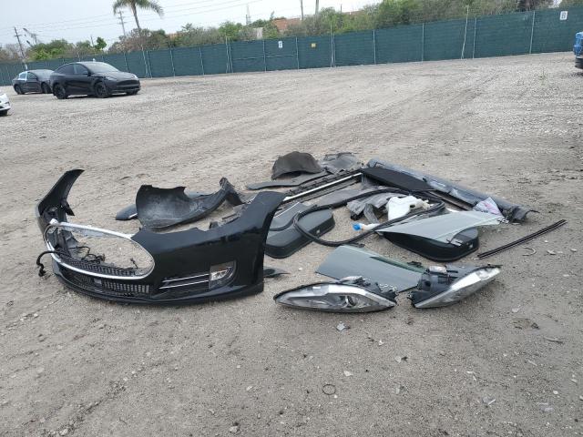 5YJSA1H24EFP65660 - 2014 TESLA MODEL S BLACK photo 12