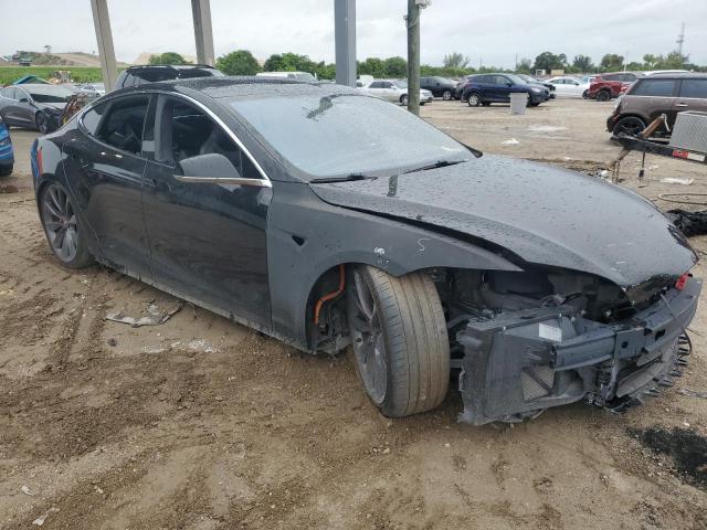 5YJSA1H24EFP65660 - 2014 TESLA MODEL S BLACK photo 4