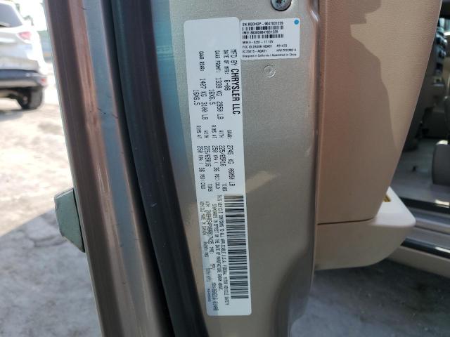 2A8HR54PX8R817435 - 2008 CHRYSLER TOWN & COU TOURING 棕色 照片 13