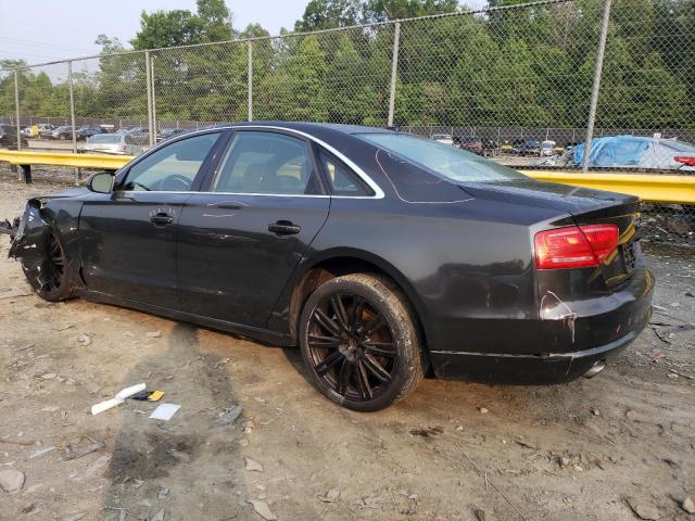 WAUAVAFD0BN000847 - 2011 AUDI A8 QUATTRO GRAY photo 2