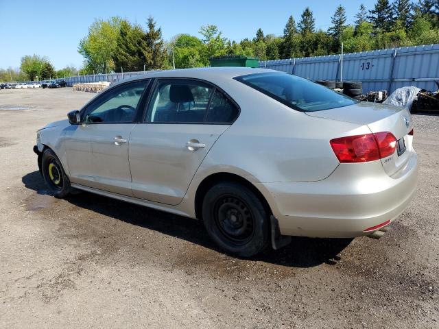 3VW2K7AJ8DM232283 - 2013 VOLKSWAGEN JETTA BASE SILVER photo 2