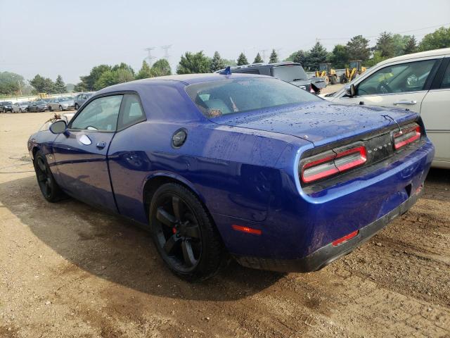 2C3CDZFJ8KH541158 - 2019 DODGE CHALLENGER R/T SCAT PACK BLUE photo 2